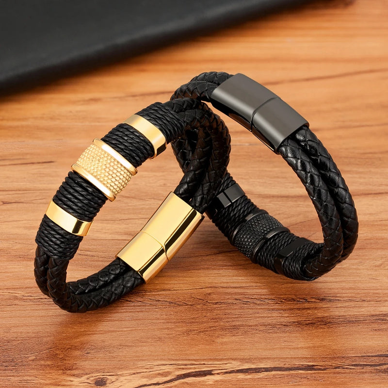 pulseira Magnética Alpha Animale 4000ions® em couro