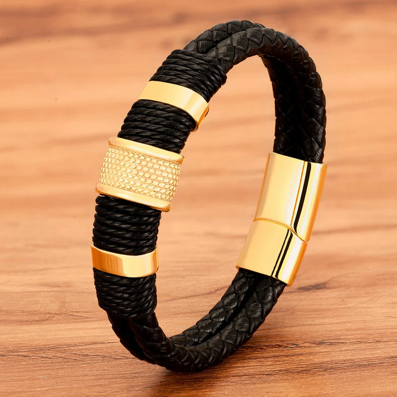 pulseira Magnética Alpha Animale 4000ions® em couro