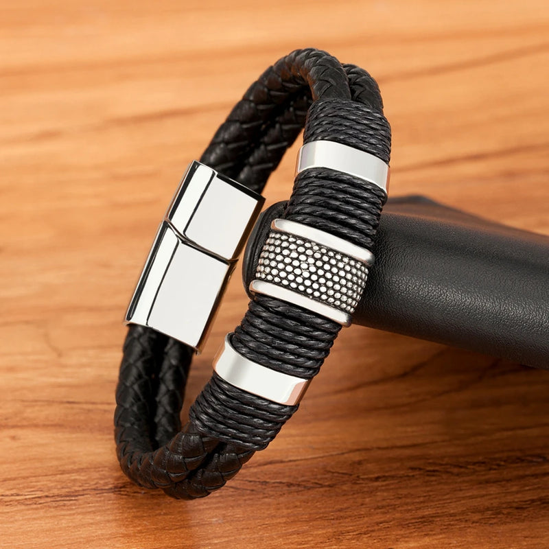 pulseira Magnética Alpha Animale 4000ions® em couro